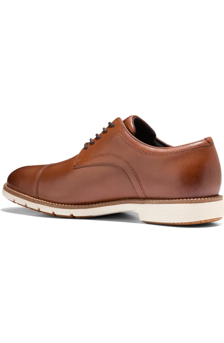 Cole Haan Grand 360 Cap Toe Derby, Alternate, color, British Tan / Ivory