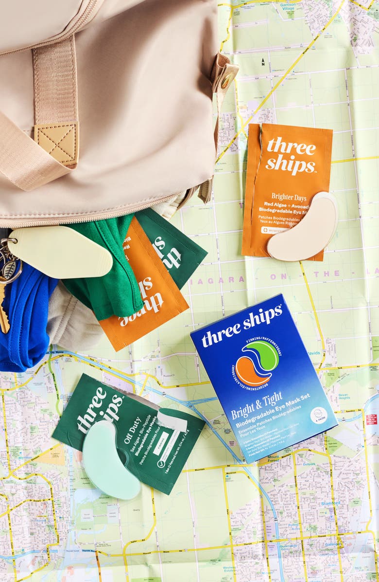 Three Ships Bright Tight Biodegradable Eye Mask Quartet Kit, Alternate, color,