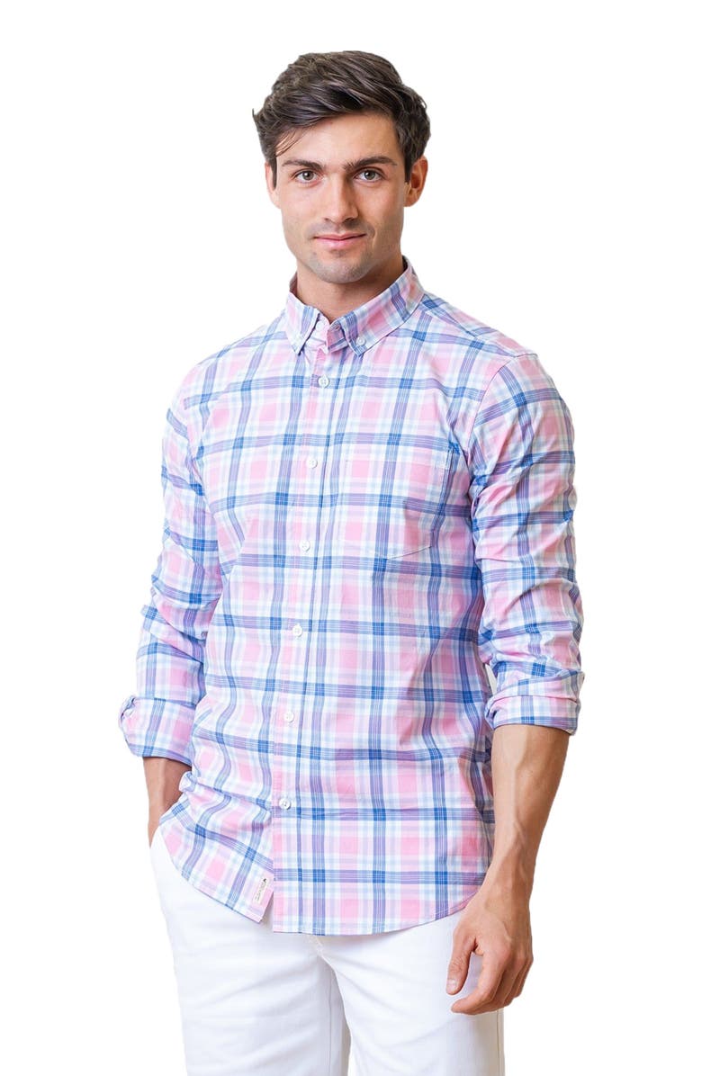 Hope & Henry Men's Organic Stretch Poplin Shirt, Main, color, 