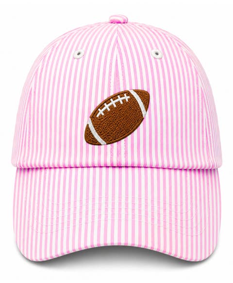 Football Bow Baseball Hat
