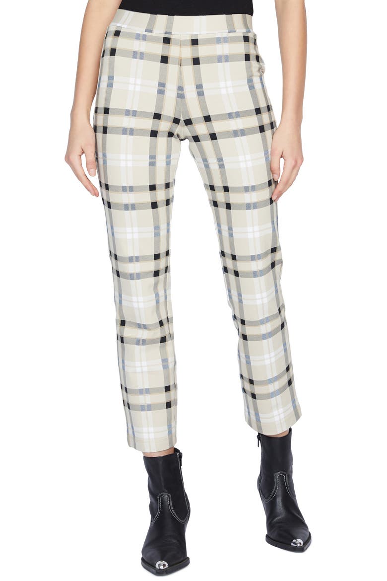 Carnaby Kick Crop Trousers, Main, color, AVALON PLAID