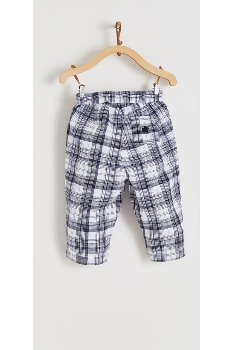 Linen Plaid Baby Pants for Infant, Alternate, color, FULL PRINT