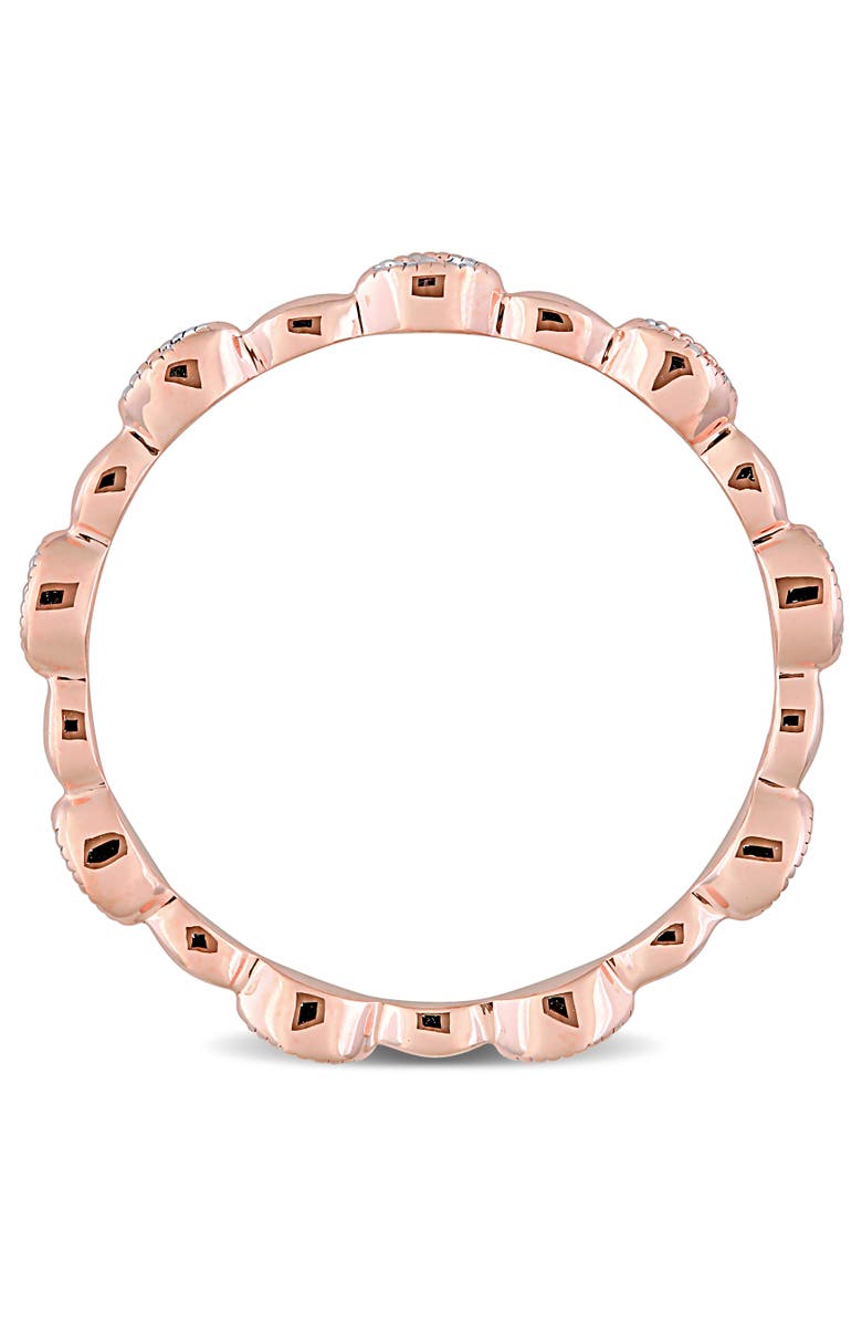 Julianna B. Diamond Eternity Ring 10k Rose Gold, Alternate, color, 10K Rose Gold