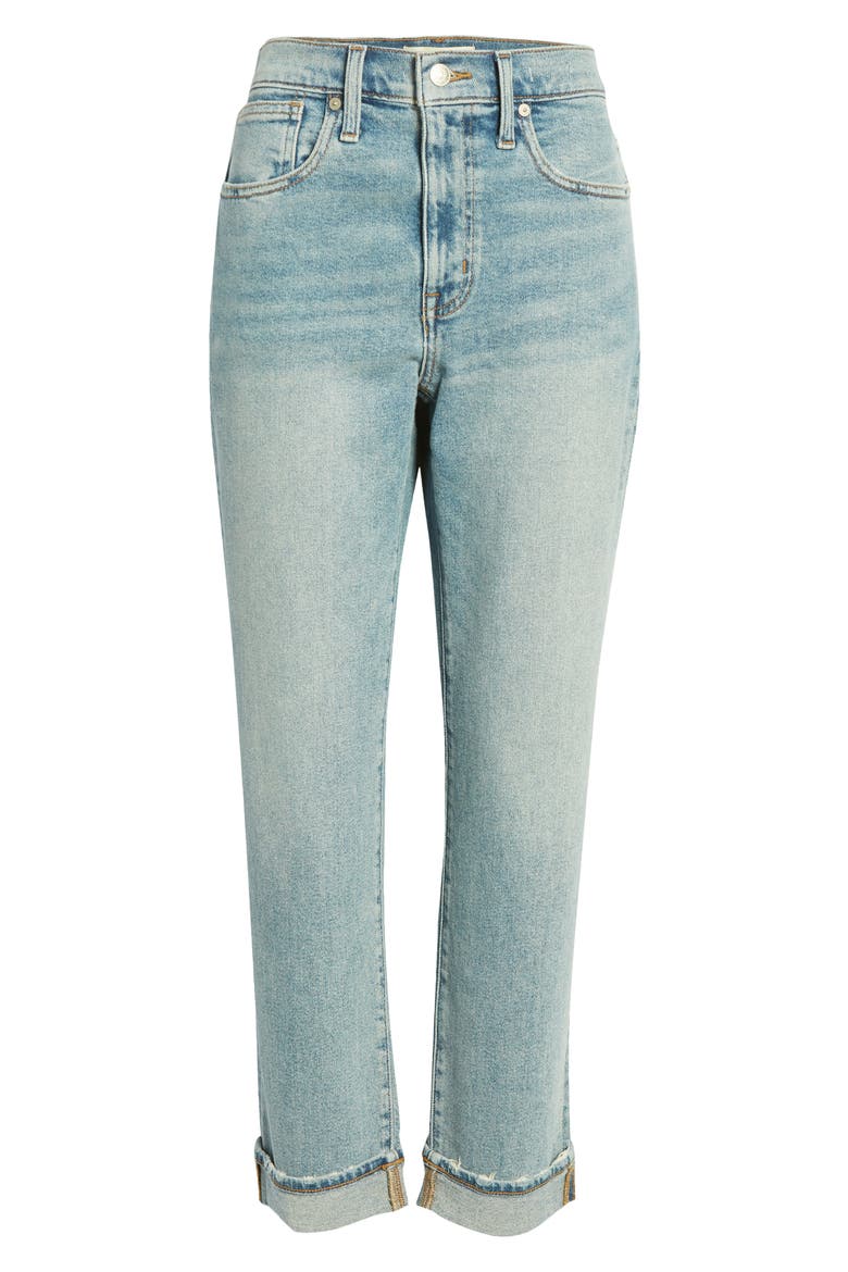 Roadtripper High-Rise Slim Boyjeans, Alternate, color, EDENWALD WASH