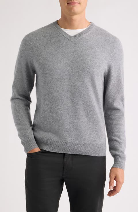 Cashmere V-Neck Sweater