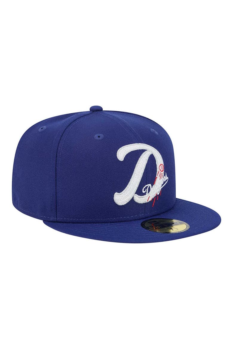 Men's New Era Royal Los Angeles Dodgers  Duo Logo 2.0 59FIFTY Fitted Hat, Alternate, color, Royal
