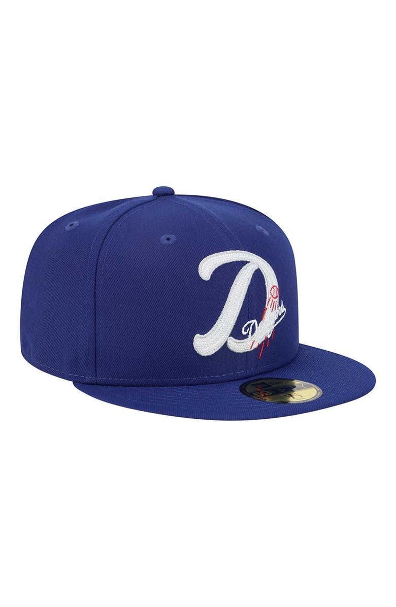 New Era Men's New Era Royal Los Angeles Dodgers  Duo Logo 2.0 59FIFTY Fitted Hat, Alternate, color, Royal