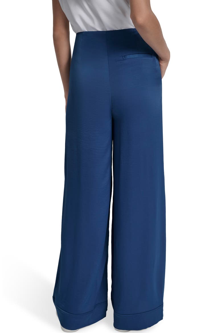 Wide Leg Pants, Alternate, color, CADET BLUE