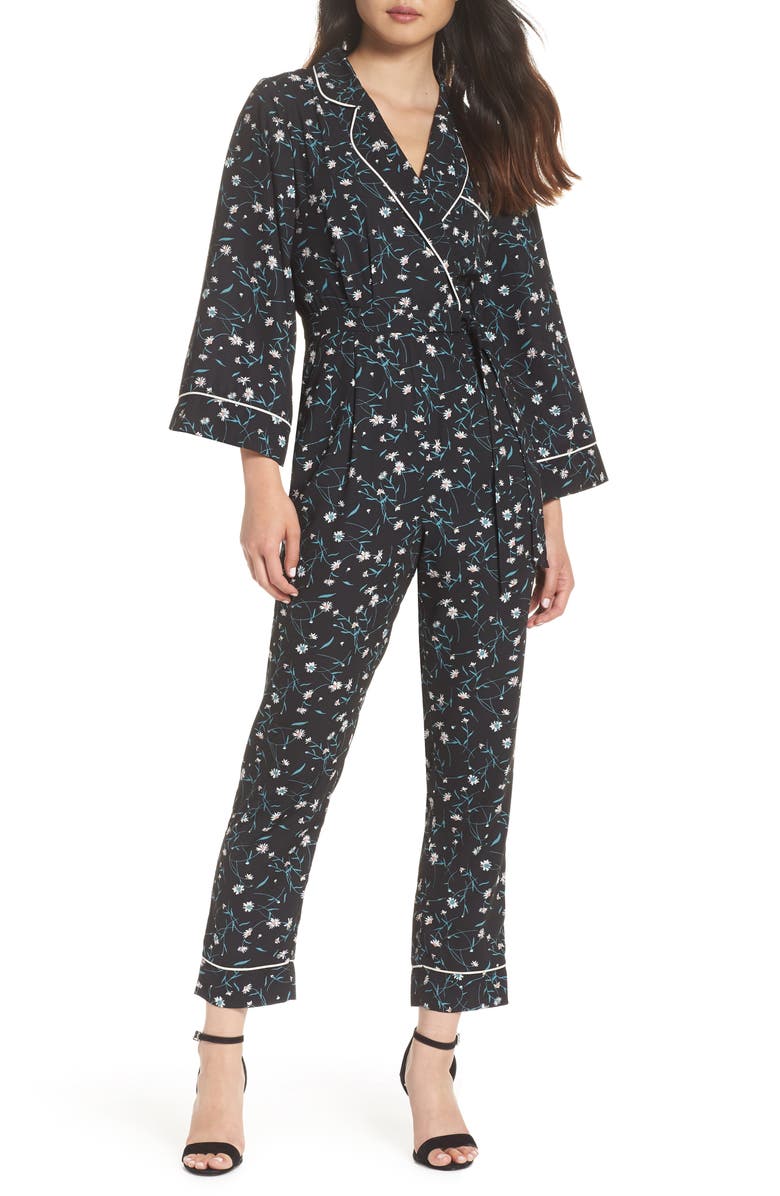 Adelyn Rae Addison Pajama Jumpsuit, Main, color, 