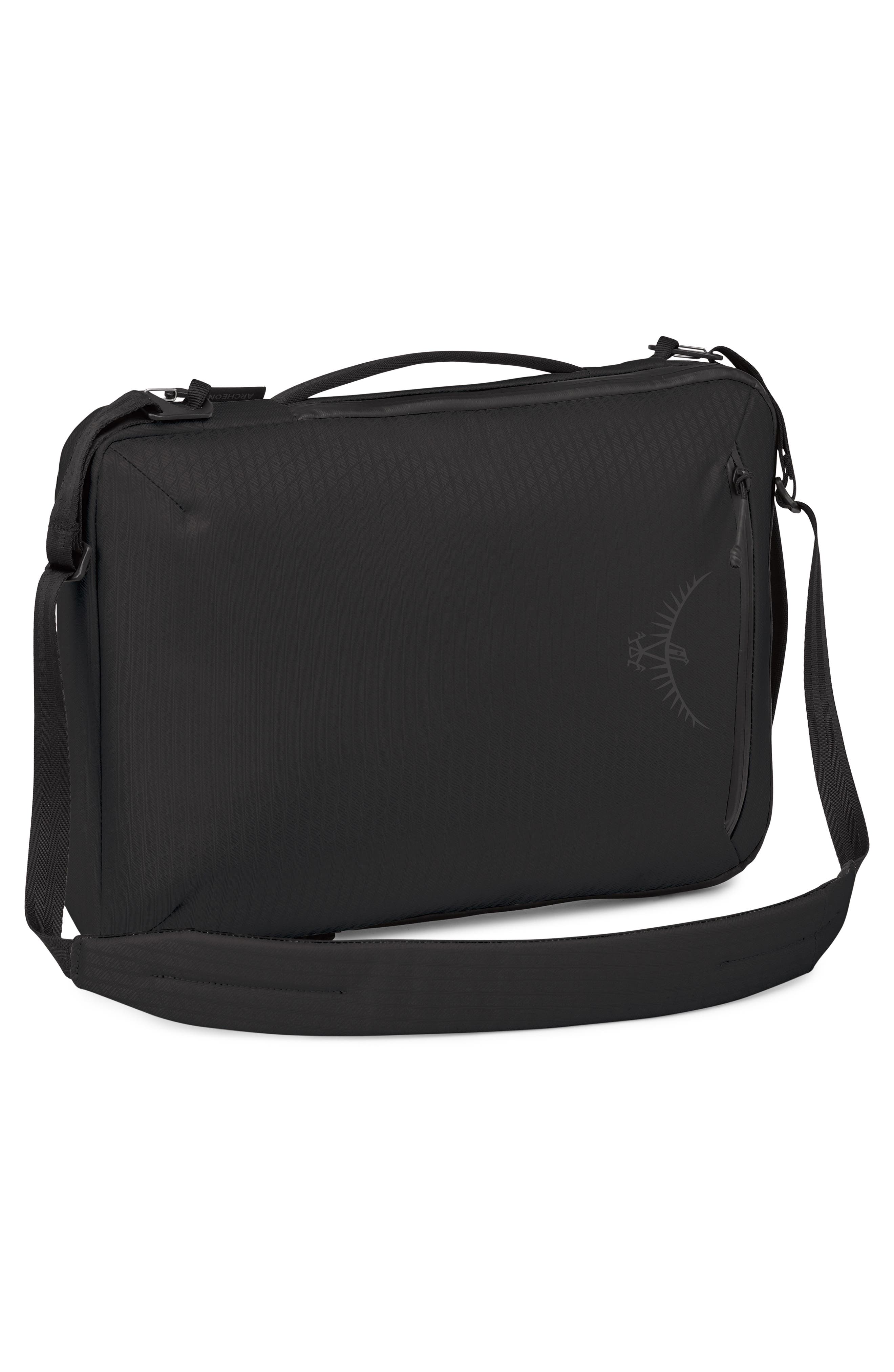 Osprey Archeon Water Resistant Laptop Case, Alternate, color, Black