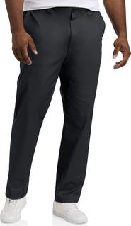 Oak Hill by DXL Big & Tall Straight-Fit Tech Pants
