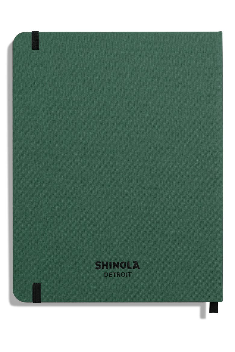 Large Hardcover Ruled Journal, Alternate, color, FERN