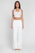 LEAU Classic Column Straight Trousers