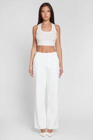 LEAU Classic Column Straight Trousers