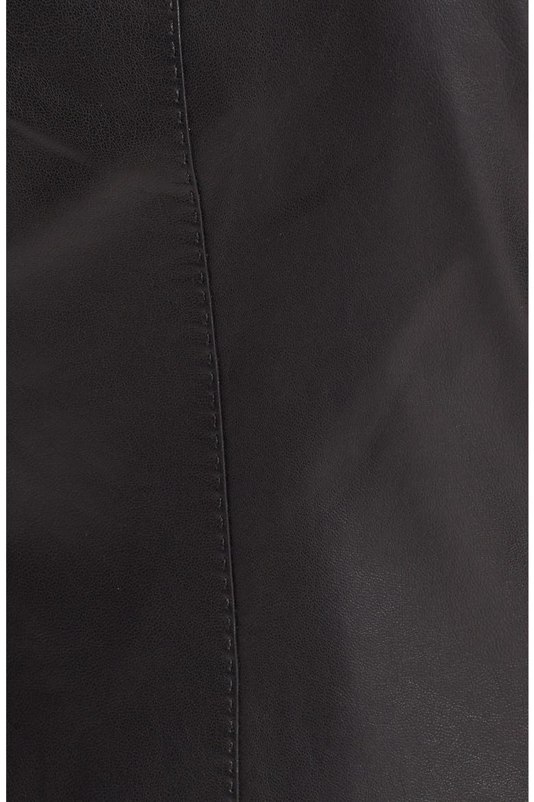 Leather Scuba Jacket, Alternate, color, BLACK