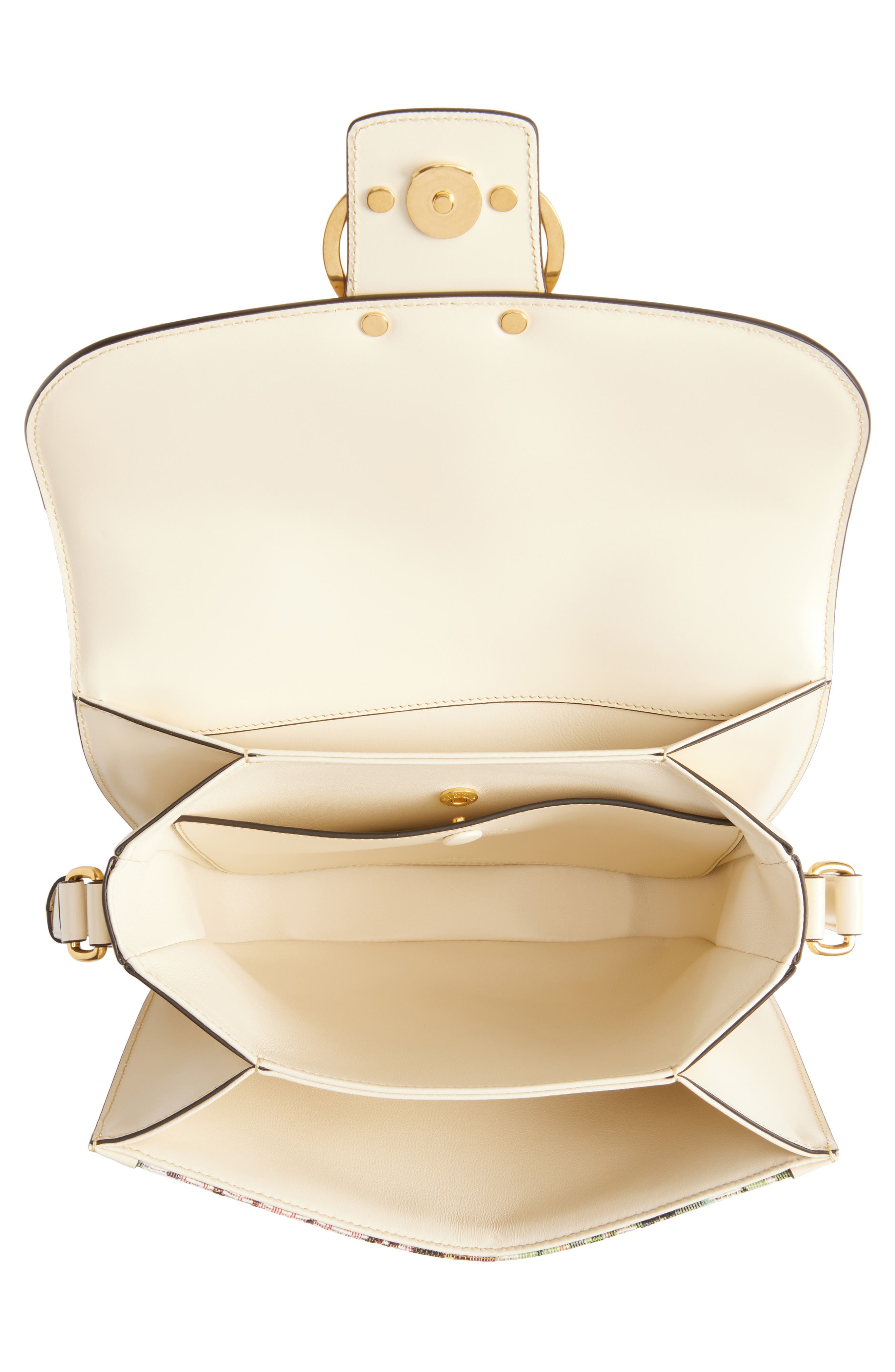 Valentino Garavani 9TO5 Embroidered Jacquard Shoulder Bag, Alternate, color, 