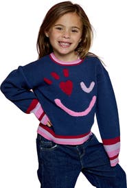 Design History Kids' Smiley Face Sweater