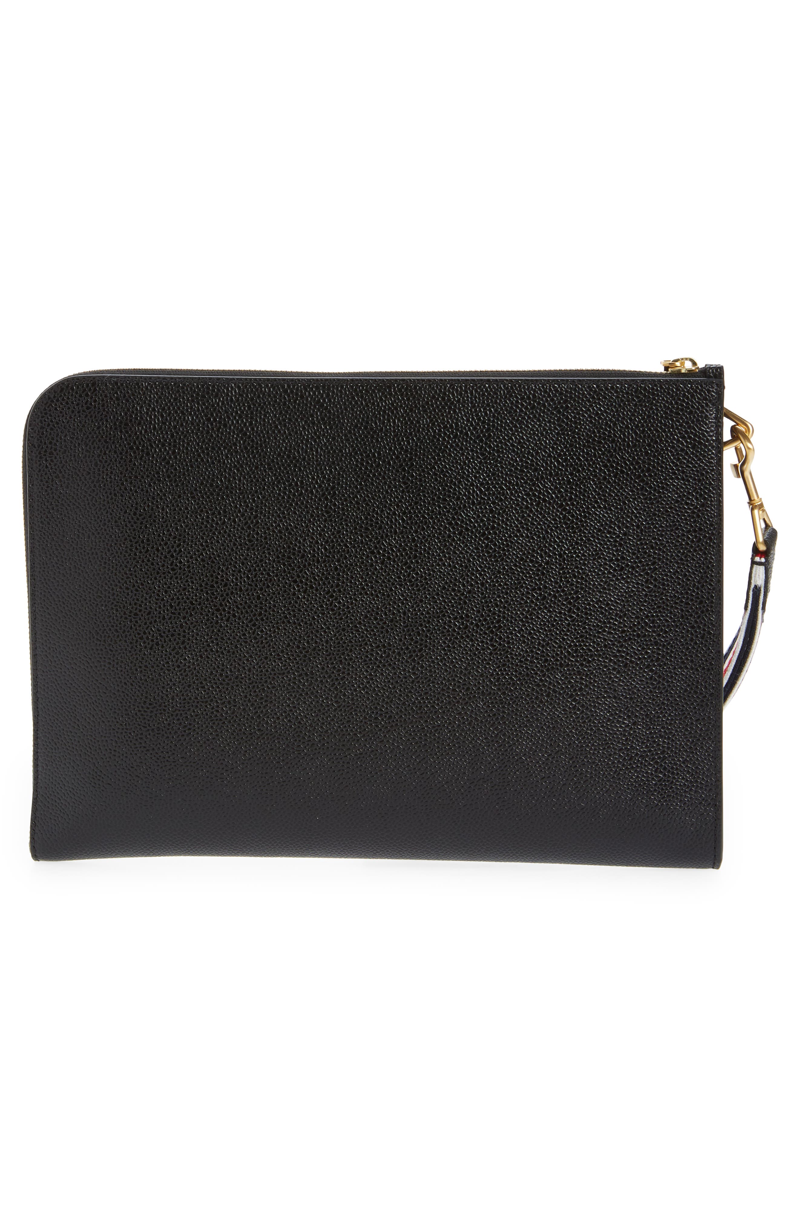 Zip Around Wallet, Alternate, color, BLACK