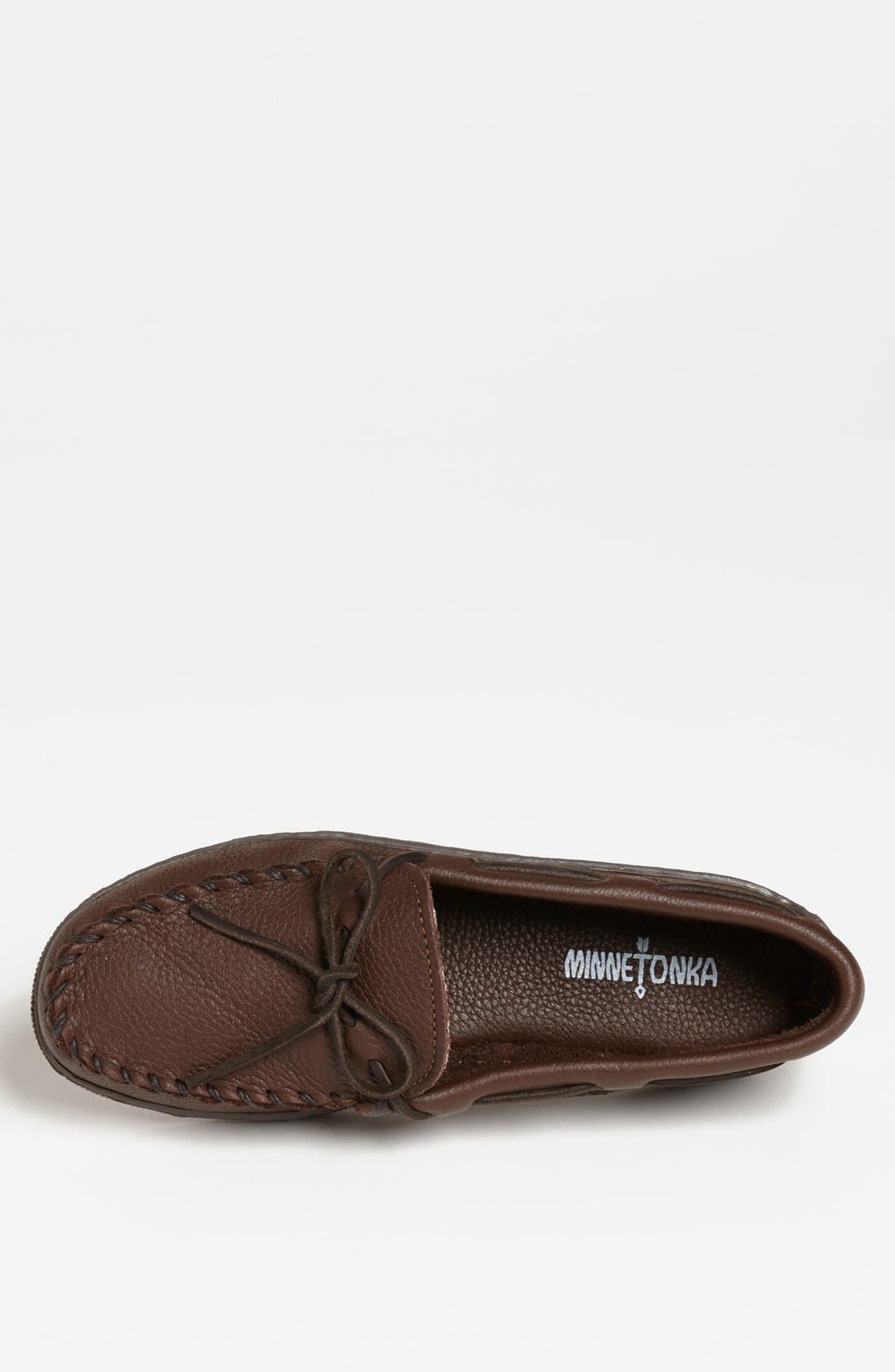 Moosehide Moccasin, Alternate, color, CHOCOLATE MOOSE