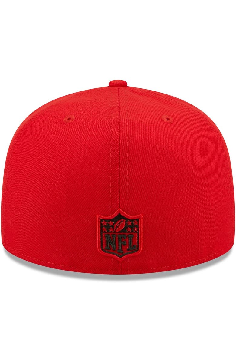 New Era Men's New Era Red Kansas City Chiefs Identity 59FIFTY Fitted Hat, Alternate, color, 