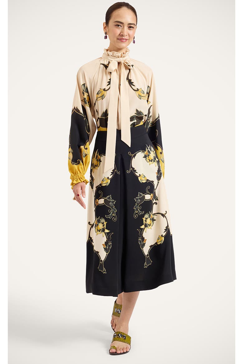 Cerere Blouse, Main, color, Buttercup Placée Gold