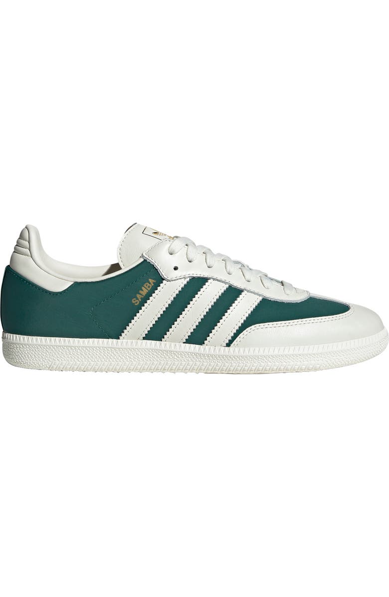 adidas Samba OG Sneaker, Alternate, color, Off White/ Collegiate Green