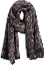 Vince Brushed Wool & Alpaca Blend Scarf