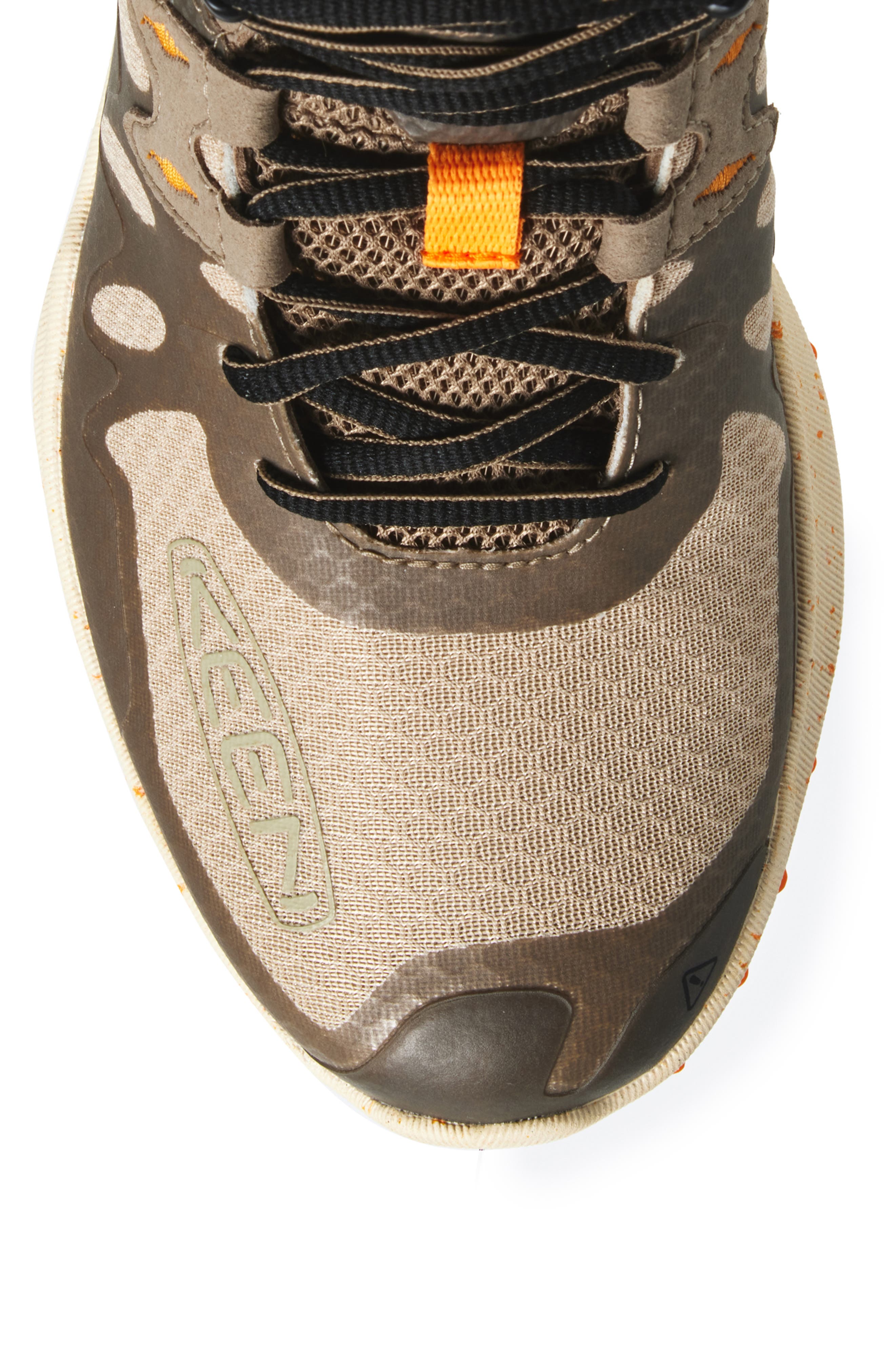 KEEN Zionic Waterproof Hiking Boot, Alternate, color, Brindle/ Bright Marigold