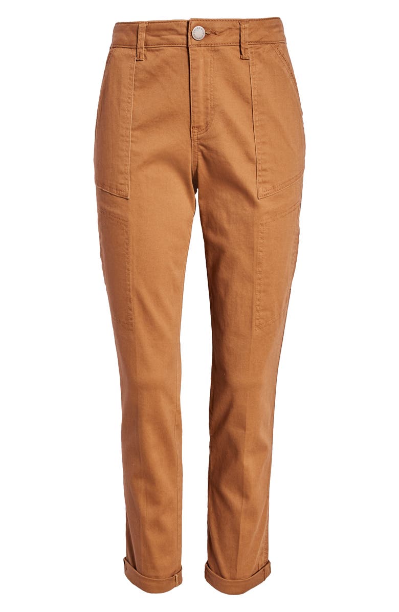 Wit & Wisdom Flex-ellent High Waist Cargo Pants, Alternate, color,