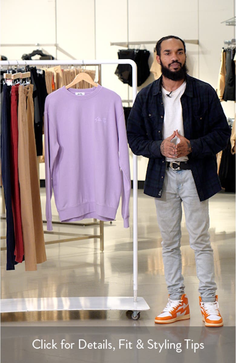 Stan OG Logo Graphic Sweatshirt, sales video thumbnail