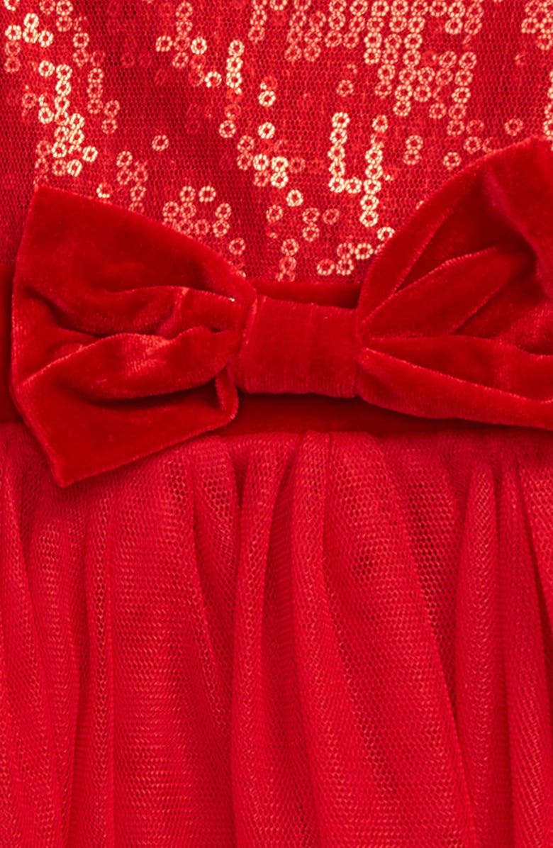 Popatu Sequin Sleeveless Tulle Dress, Alternate, color,