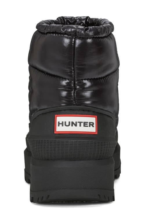 Hunter Amble Bootie In Black