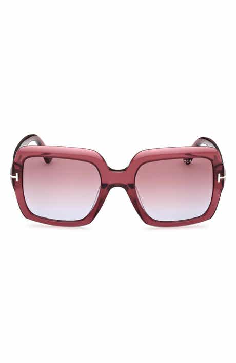 TOM FORD Kaya 54mm Square Sunglasses