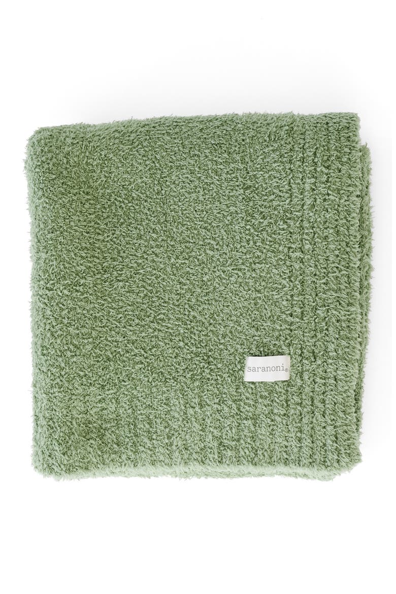 Bamboni Toddler Blanket, Main, color, OLIVE