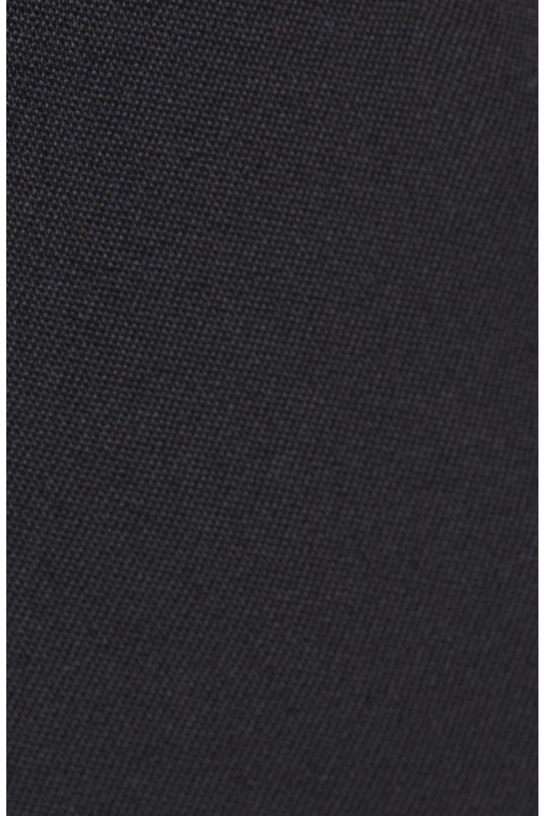 Grain de Poudre Wool Tuxedo Pants, Alternate, color, BLACK