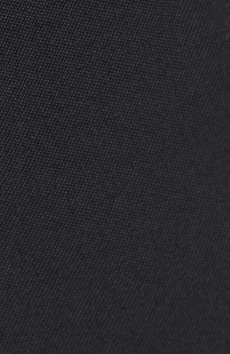 Saint Laurent Grain de Poudre Wool Tuxedo Pants, Alternate, color,