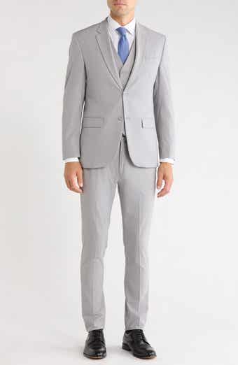 Regular Fit Four-Way Stretch 3-Piece Suit