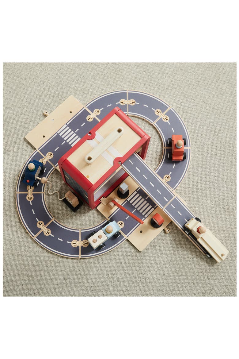 Take With Me Garage Wooden Play Set, Alternate, color, NO COLOR