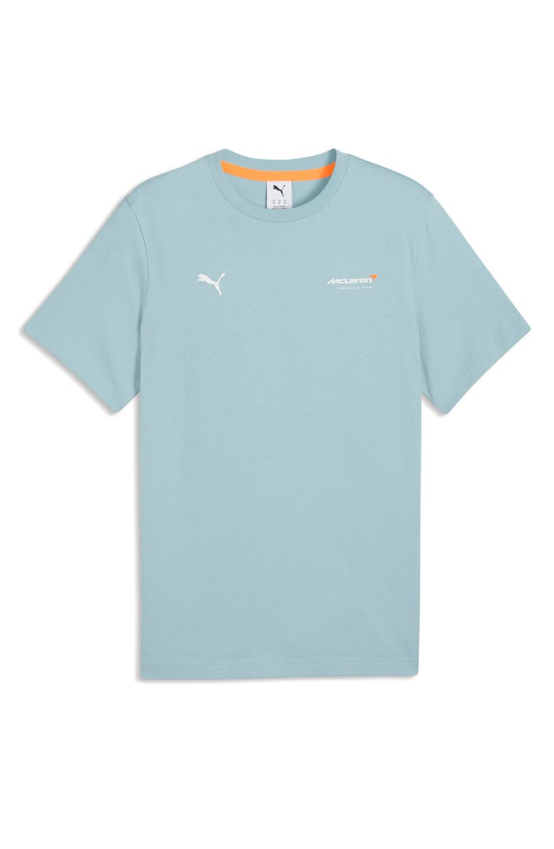 PUMA McLaren Cotton Graphic T-Shirt, Main, color, Seafoam