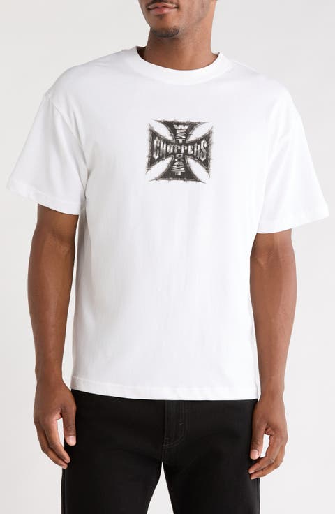 Rough Around the Edges Cotton Graphic T-Shirt