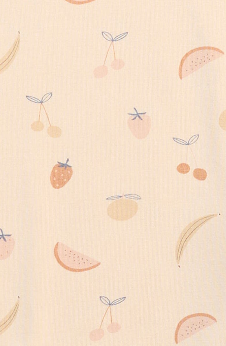 Rylee + Cru Mosie Stretch Modal T-Shirt & Shorts Set, Alternate, color, Shell