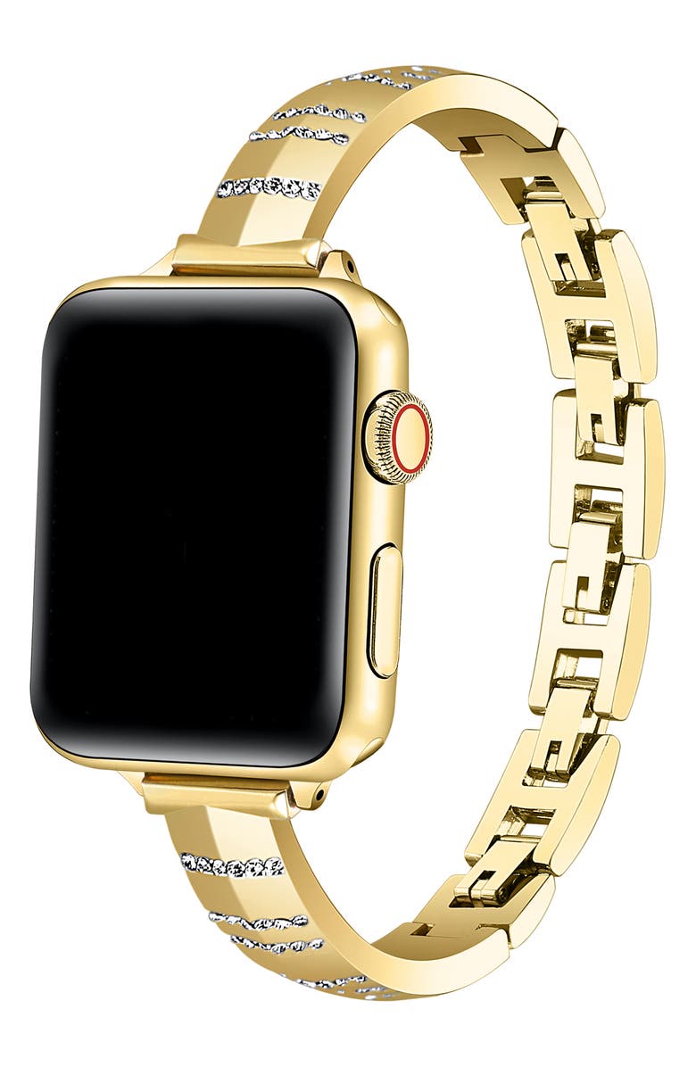 Posh Tech Eclipse Crystal Apple Watch<sup>®</sup> Watchband, Alternate, color, 