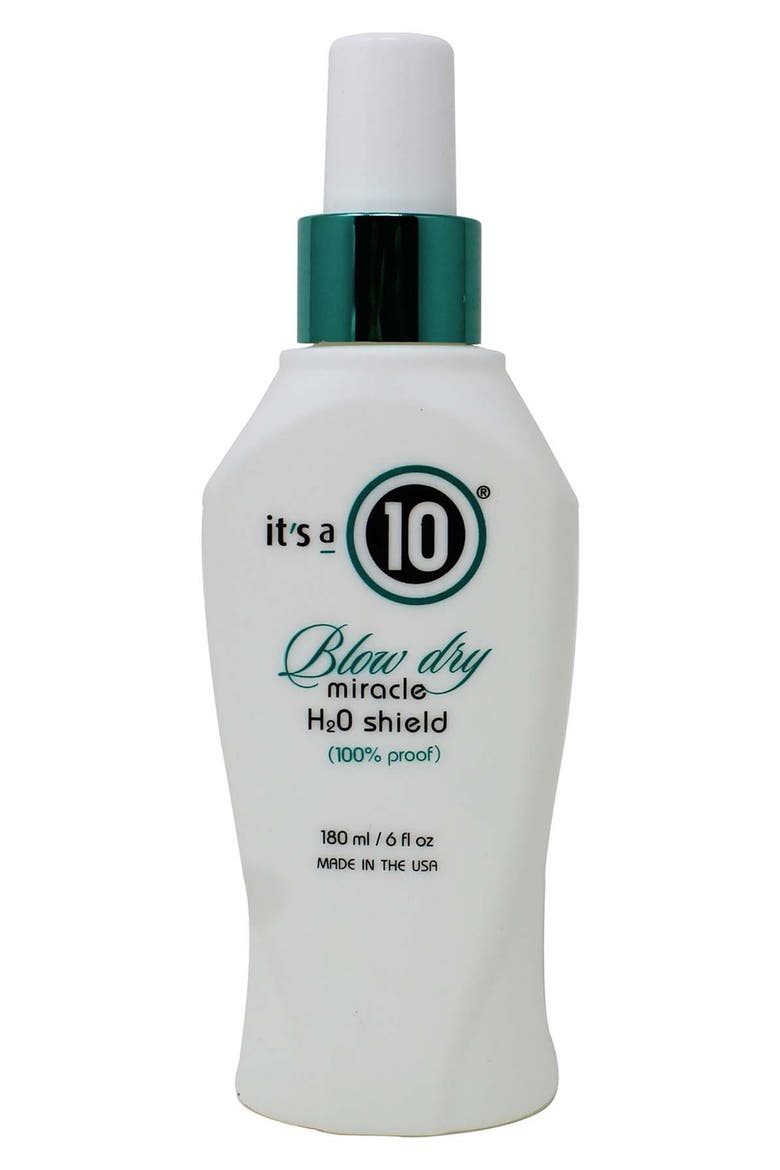 It's a 10 Miracle Blow Dry H2O Shield - 6 oz., Main, color, NO COLOR