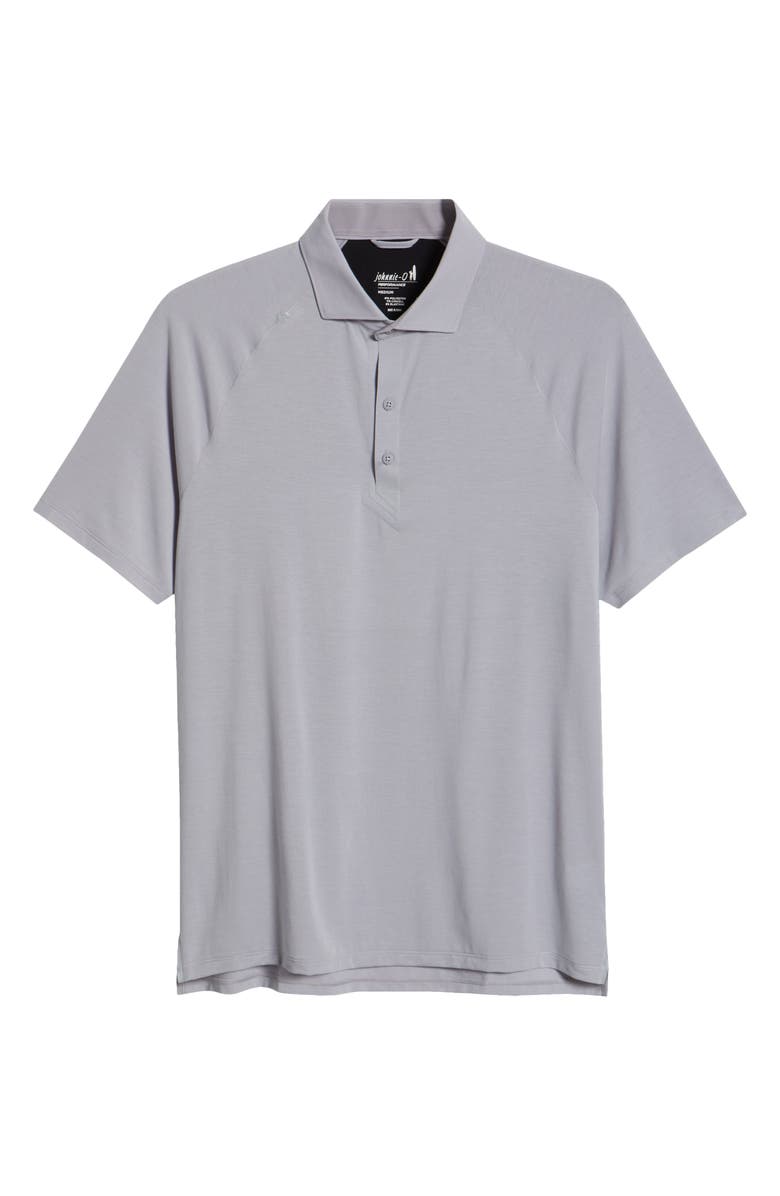 johnnie-O Callan Performance Polo, Alternate, color, Seal