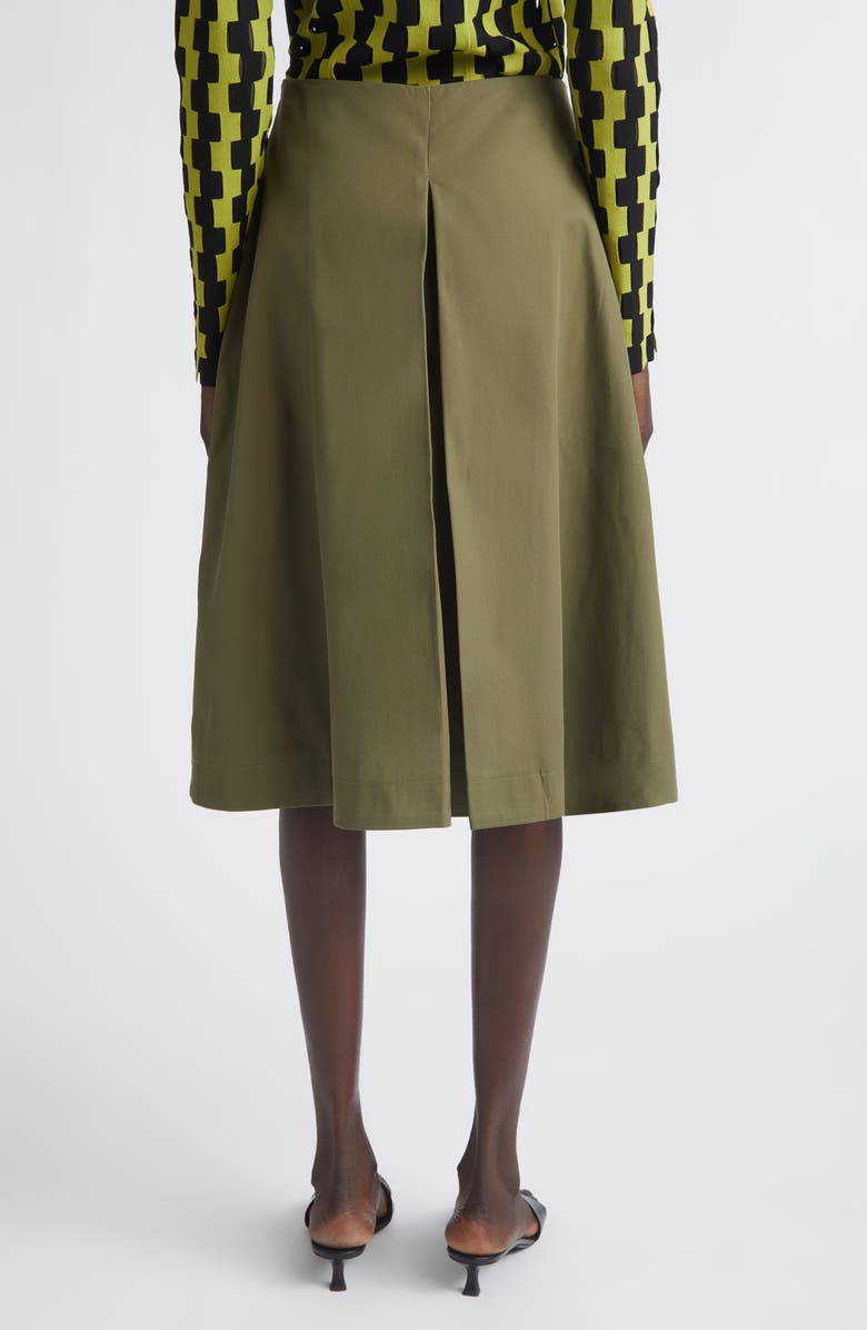 ZANKOV Louise Cotton Bermuda Shorts, Alternate, color, Leaf