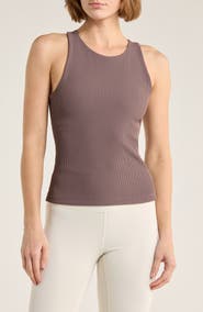Beyond Yoga Refocus Rib Racerback Tank
