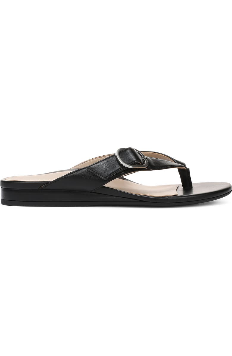 Vionic Ginny Flip Flop, Alternate, color, Black