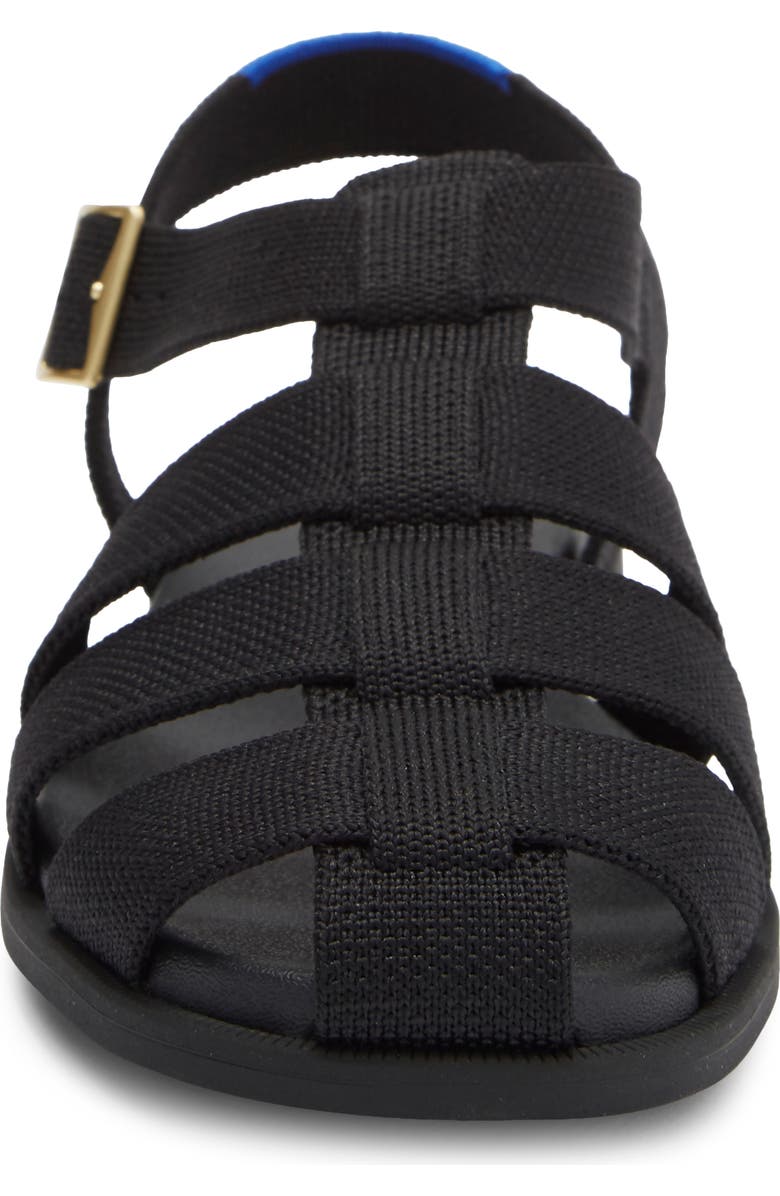 Rothy's The Fisherman Sandal, Alternate, color, Black