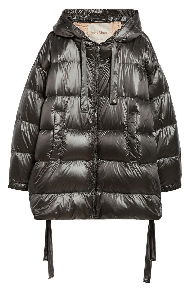 Max Mara The Cube Spacepi Water Repellent Down Hooded Jacket, Alternate, color, 