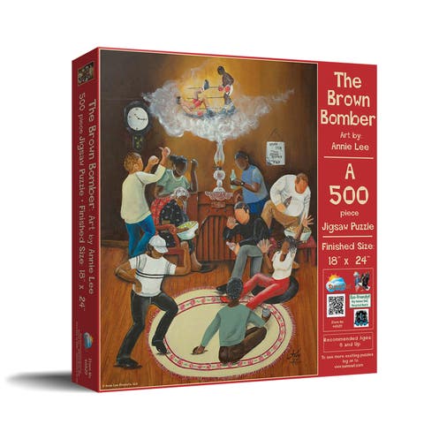 The Brown Bomber 500 piece Jigsaw Puzzle for Adults